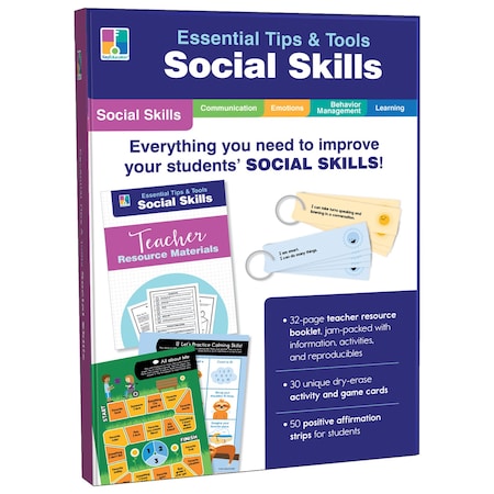 Essential Tips + Tools - Social Skills Classroom Kit, Grade PK-8